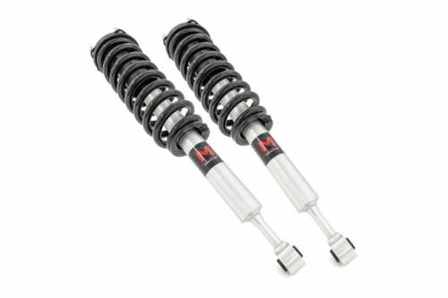 Rough Country - 502148 | Rough Country 0-2 Inch Front M1  Adjustable Monotube Leveling Struts For Toyota Tundra | 2022-2024