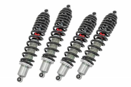 Rough Country - 391003 | Rough Country M1 0-2 Inch Adjustable Coilover Monotube Shocks Lift Kit For Can-Am Defender | 2016-2021