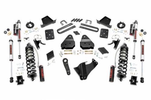 Rough Country - 55159 | Rough Country 6 Inch Coilover Conversion Lift Kit For Ford F-250 Super Duty | 2015-2016 | Diesel, No Rear Factory Springs, Rear Vertex Shocks