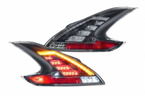 Morimoto - LF419 | Morimoto XB LED Tails Smoked For Nissan 370Z | 2009-2020 | Pair