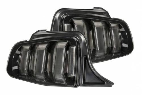 Morimoto - LF422.2 | Morimoto XB LED Tail Lights For Ford Mustang | 2013-2014 | Pair, Facelift, Smoked