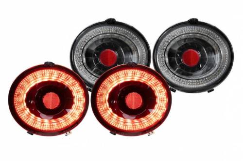 Morimoto - LF461.2 | Morimoto XB LED Tails Smoked With Sequential Turn Signal For Chevrolet Corvette C6 | 2005-2013 | Pair