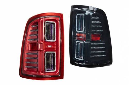 Morimoto - LF521 | Morimoto XB LED Tails Smoked For Dodge Ram 1500/HD | 2009-2018 | Pair