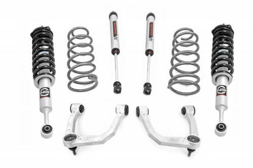 Rough Country - 76672 | Rough Country 3 Inch Suspension Lift Kit For Toyota 4Runner 2/4WD | 2010-2023 | V2 Monotube