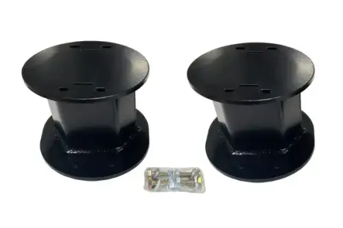 McGaughys Suspension Parts - 54363 | McGaughys Rear Air Bag Spacers 6 Inch Lift 2013-2023 Dodge Ram 3500