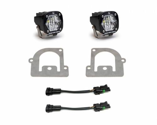 Baja Designs - 447682 | Baja Designs S1 Pocket Kit Fog Lights For Ford Bronco Sport | 2021-2022