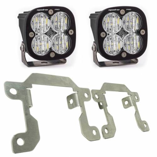 Baja Designs - 447608 | Baja Designs Squadron Pro Pocket Kit Fog Lights For Ford Ranger/Bronco | 2019-2022 | With OE Plastic Bumper