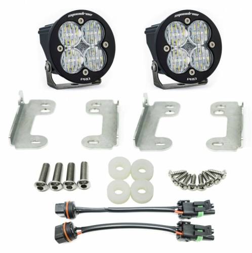 Baja Designs - 447071 | Baja Designs Squadron-R Pro Pocket Kit Fog Lights For Jeep Wrangler JL Sahara/Gladiator | 2018-2022