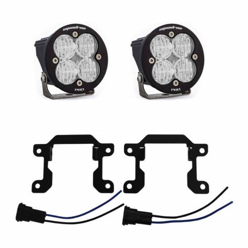 Baja Designs - 448034 | Baja Designs Squadron Sport Pocket Kit Fog Lights For Ram 2500/3500/3500 Big Horn | 2019-2021