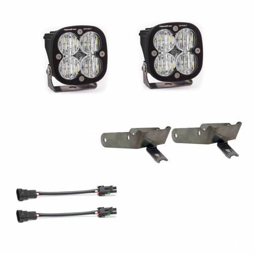 Baja Designs - 630817 | Baja Designs Squadron Sport Pocket Kit Fog Lights For Ford F-250 Super Duty/F-350 Super Duty | 1999-2010