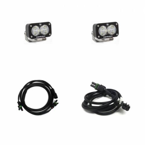 Baja Designs - 447853 | Baja Designs S2 Sport Dual Reverse Light Kit For GMC Sierra 2500HD/3500HD | 2020-2022