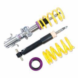 KW Suspension - 10230081 | KW V1 Coilover Kit Bundle (Ford Mustang 2018+; with electronic dampers; w ESC Modules)