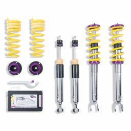 KW Suspension - 35225099 | KW V3 Coilover Kit (Mercedes E300 Sedan (W213), E300 Coupe (C238); 2WD; without EDC)