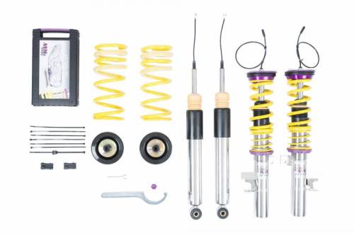 KW Suspension - 39010058 | KW DDC P&P Coilover Kit (Audi S3 (GY) Quattro with electronic dampers)