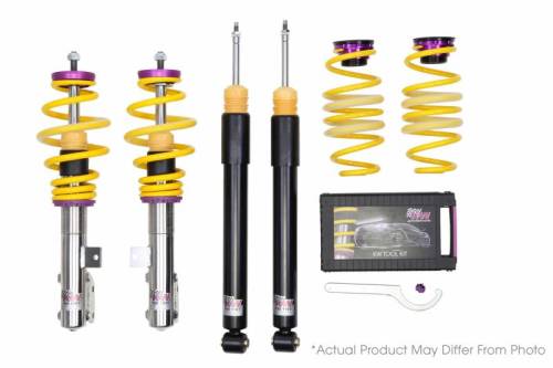 KW Suspension - 152200CY | KW V2 Coilover Kit Bundle (BMW 4 Series Coupe; 430i 4WD xDrive; with electronic dampers)