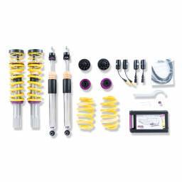 KW Suspension - 352100AU | KW V3 Coilover Kit Bundle (Audi A5 (B9) Sportback; Quattro; with electronic damping control)