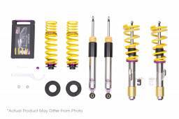 KW Suspension - 352100DM | KW V3 Coilover Kit Bundle (Audi S3(GY) Sedan 4WD; with electronic dampers)