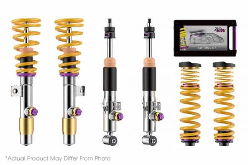 KW Suspension - 3A7200ER | KW V4 Coilover Kit Bundle (BMW M4 Cabrio (G83); 4WD; COMPETITION Model ONLY)