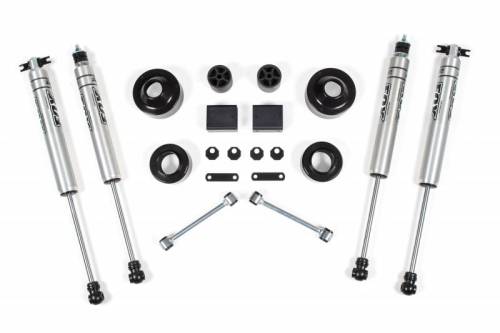 BDS Suspension - BDS1401H | BDS Suspension 2" Coil Spacer Lift Kit For Jeep Wrangler JK 2 Door | 2007-2011