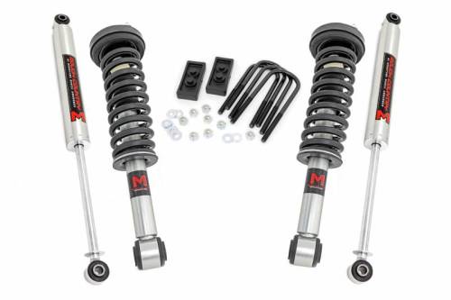 Rough Country - 56840 | Rough Country 2 Inch Lift Kit With Lifted Struts For Ford F-150 4WD | 2009-2013 | M1 Struts, M1 Monotube