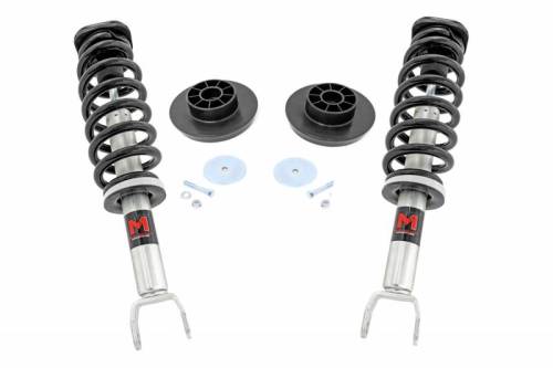 Rough Country - 35840 |  Rough Country 2.5 Inch Lift Kit For Ram 1500 4WD (2012-2018) / 1500 Classic 4WD (2019-2023)  | M1 Monotube Struts