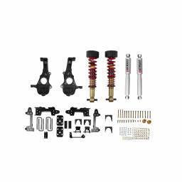 Belltech - 1041SPC | Belltech 2 to 4 Inch Front / 6 Inch Rear Complete Lowering Kit with Height Adjustable Coilovers (2019-2023 Silverado/Sierra 1500 4WD)