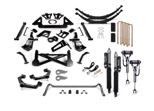 Cognito Motorsports - 210-P1180 | Cognito 12-Inch Elite Lift Kit with Elka 2.5 Reservoir Shocks (2011-2019 Silverado, Sierra 2500 HD, 3500 HD 2WD/4WD)