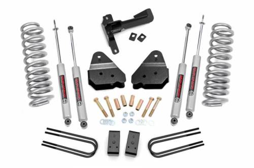 Rough Country - 50221 | Rough Country 3 Inch Lift Kit With Coil Springs For Ford F-250 Super Duty | 2017-2022 | Diesel, Premium N3