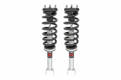 Rough Country - 502062 | Rough Country 6 Inch Front M1 Adjustable Monotube Loaded Struts For Ram 1500 | 2019-2025