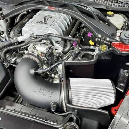 S&B Filters - CAI-GT500-20D | S&B Filters JLT Cold Air Intake (2020-2023 GT500) Dry Extendable White