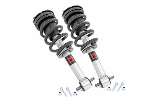 Rough Country - 502066 | Rough Country 3.5 Inch Front M1 Adjustable Struts (2019-2025 Silverado, Sierra 1500 2WD/4WD | Gas Engine ONLY)