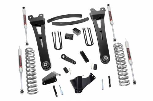 Rough Country - 53740 | Rough Country 6 Inch Lift Kit For Ford F-250/F-350 Super Duty 4WD | 2005-2007 | Gas, M1 Shocks