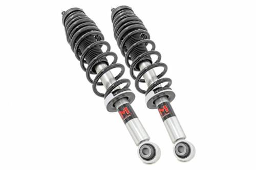 Rough Country - 502142 | Rough Country 2 Inch Rear M1 Adjustable Monotube Loaded Struts For Ford Bronco 4WD | 2021-2023