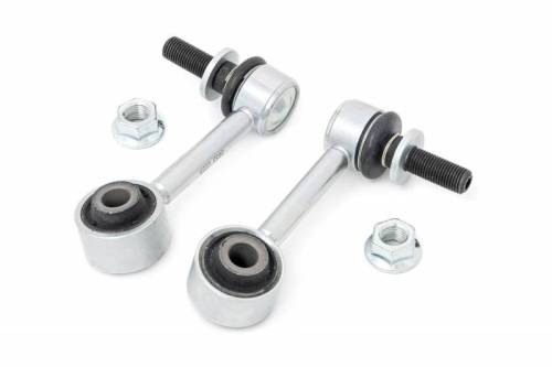 Rough Country - 10917 | Rough Country Front Sway Bar Links For Toyota Tundra 4WD With 3.5-6" Suspension Lift | 2007-2021