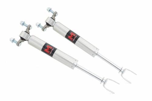 Rough Country - 770780_A | Rough Country 3.5-4.5" Front M1 Monotube Shocks For Chevrolet Silverado / GMC Sierra 2500 HD/3500 HD | 2011-2024 | Pair