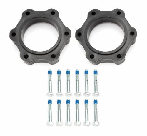 Rough Country - 11011 | Rough Country 1.75 Inch CV Axle Spacer Kit For Chevrolet Silverado/GMC Sierra 1500 | 1999-2018 | Pair, Plastic