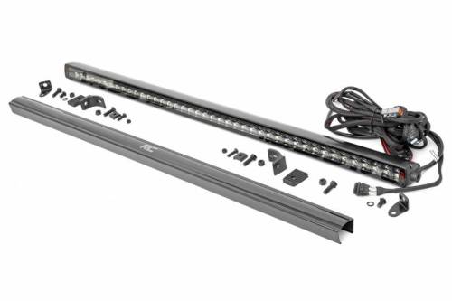 Rough Country - 80740 | Rough Country 40 Inch Spectrum Series Single Row LED Spot / Flood Light Bar | Universal