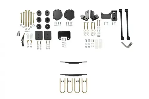 Van Compass - 7035-UP | Van Compass Stryker 2 Inch Lift Kit | 3 / 4.3 to 5 / 6.3 Upgrade (2015-2018 Sprinter 2500 DRW 4WD)