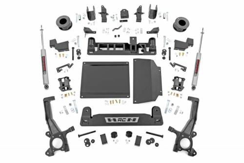 Rough Country - 70430 | Rough Country 4 Inch Lift Kit Toyota Tundra 4WD | 2022-2023 | Premium N3 Shocks