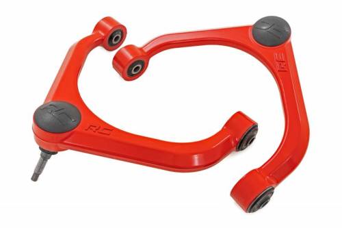 Rough Country - 31902RED | Rough Country Forged Aluminum Upper Control Arms OE Replacement For Ram 1500 ( 2012-2025) / 1500 Classic 4WD (2019-2025) | Red