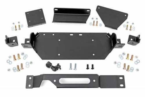 Rough Country - 51119 | Rough Country Hidden Winch Mount For Ford F-250 Super Duty 2/4WD | 2020-2022 | Mount Only