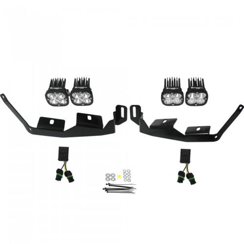 Baja Designs - 447013 | Baja Designs Pro Headlight Kit For Polaris RZR Turbo / RZR XP 1000 / RZR XP 4 1000 | 2018-2021 | Clear