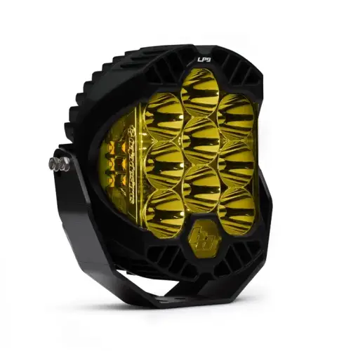 Baja Designs - 350011 | Baja Designs LP9 Sport LED Auxiliary Light Pod | Single, Spot Light Pattern, Amber, Universal