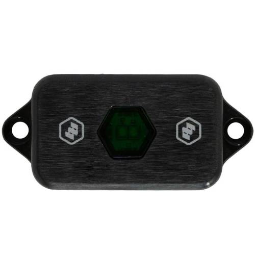 Baja Designs - 398047 | Baja Designs LED Rock Light 180 Degree Beam Pattern | Single, Green, Universal