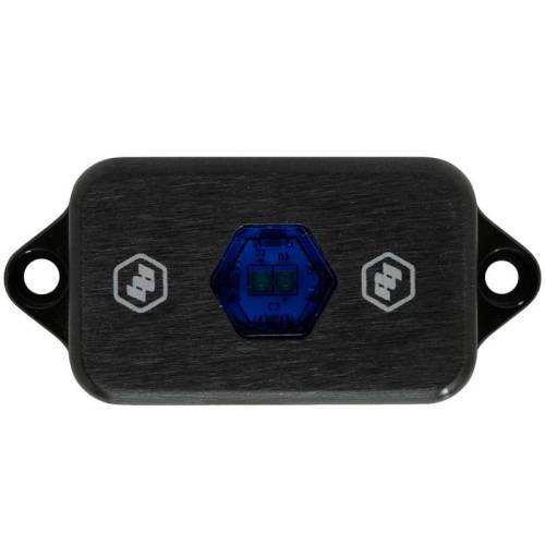 Baja Designs - 398048 | Baja Designs LED Rock Light 180 Degree Beam Pattern | Single, Blue, Universal