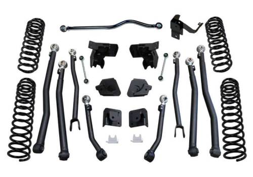 SuperLift - K201 | Superlift 4 Inch Rock Runner Series Lift w/ Shadow Shocks (20007-2018 Wrangler JK Unlimited)