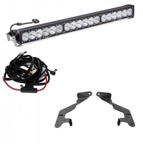 Baja Designs - 447161 | Baja Designs OnX6+ 30 Inch Lower Grille LED Light Bar Kit For Toyota Tundra | 2014-2021