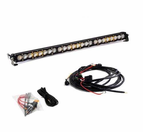 Baja Designs - 447181 | Baja Designs S8 30 Inch Roof Mount LED Light Bar Kit For Polaris RZR 900/S 900/S4 900/Turbo/XP 1000/XP 4 1000/XP 4 Turbo/XP Turbo | 2020-2022 |  Clear