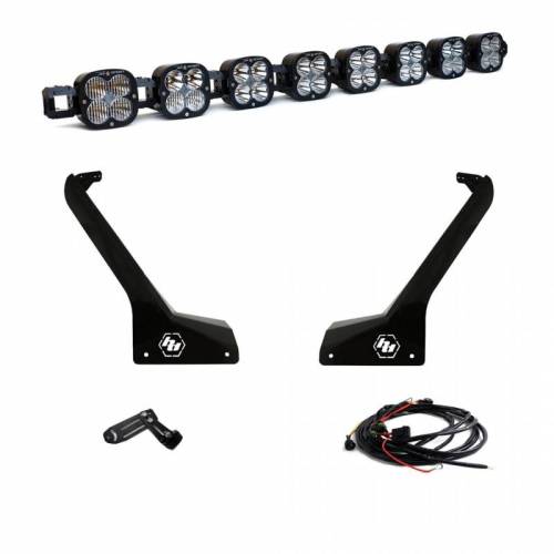 Baja Designs - 447664 | Baja Designs XL Sport Roof Mount Linkable LED Light Bar Kit For Jeep Gladiator JT / Wrangler JL | 2018-2023 | Multi-Pattern Light Pattern, Clear, Toggle Wiring