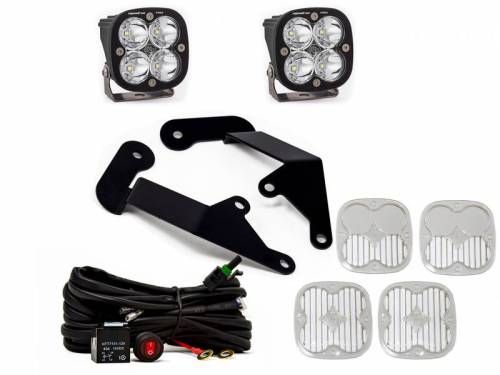 Baja Designs - 447686 | Baja Designs Squadron Pro A-Pillar LED Light Pod Kit For Ford Bronco Sport | 2021-2023